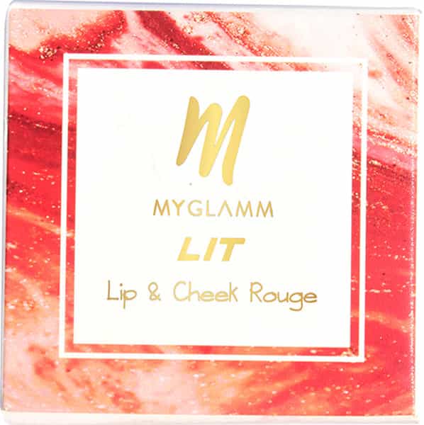 Myglamm Lit Lip And Cheek Rouge-Peach Play