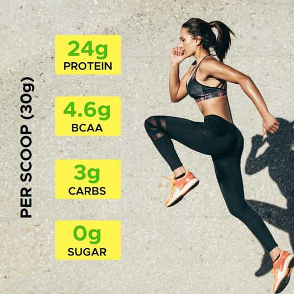 Plantvita Pure Pea Protein Isolate 450G 15 Servings Unflavoured No Added Sugar Preservative-Free