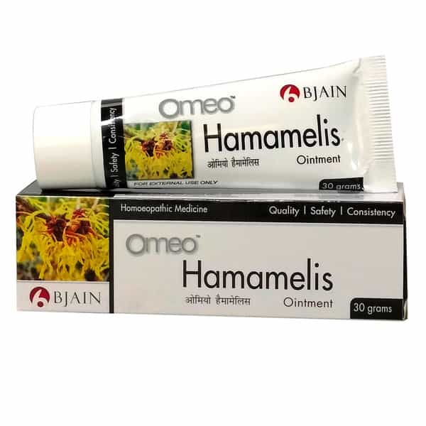Bjain Hamamelis Ointment 30G | Supports Piles Relief | Swelling & Anal Irritatio