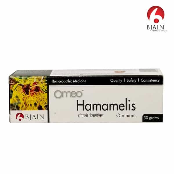 Bjain Hamamelis Ointment 30G | Supports Piles Relief | Swelling & Anal Irritatio