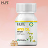 Inlife Hing Oil Capsule Digestion Support Weight Management For Men Women - 60 Vegetarian Capsules