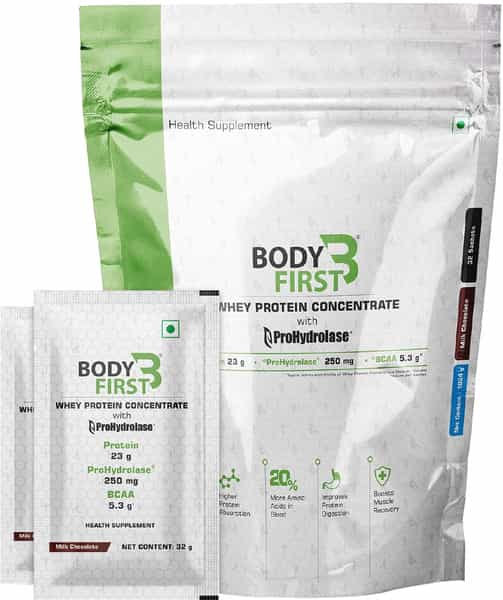 Bodyfirst Whey Protein Concentrate / Hydro With Prohydrolase Milk Chocolate