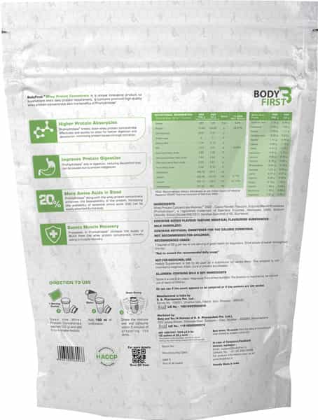 Bodyfirst Whey Protein Concentrate / Hydro With Prohydrolase Milk Chocolate