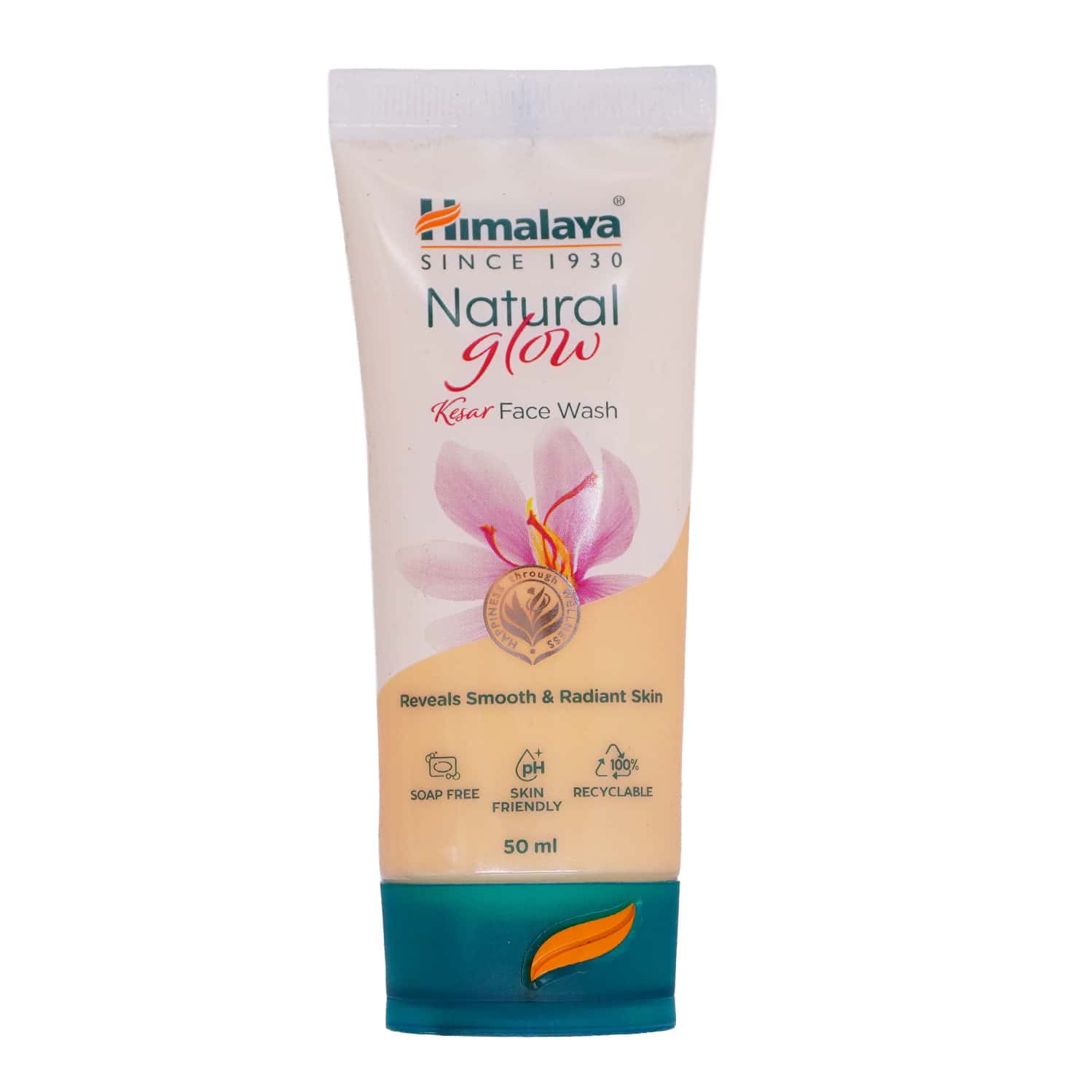 Himalaya Natural Glow | Kesar | Face Wash | 50 Ml
