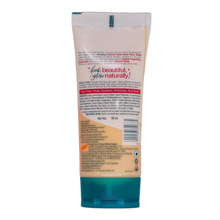 Himalaya Natural Glow | Kesar | Face Wash | 50 Ml