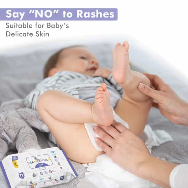 R For Rabbit Feather Pure Baby Wipes (Combo Of 3)
