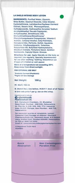 La Shield Intense Body Lotion Probiotic Moisturizer 100 Gm