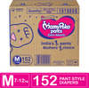Mamypoko Pants Extra Absorb Diaper - Medium Size Pack Of 152 Diapers