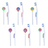 Maxi Milky White Baby Toothbrush And Tongue Cleaner-Oral Hygiene Kit (Pack Of 6)