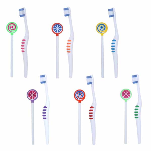 Maxi Milky White Baby Toothbrush And Tongue Cleaner-Oral Hygiene Kit (Pack Of 6)