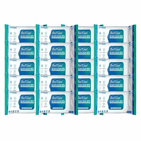 Aro Kleen Patient Wipes 10 Pcs Per Packet Pack Of 20