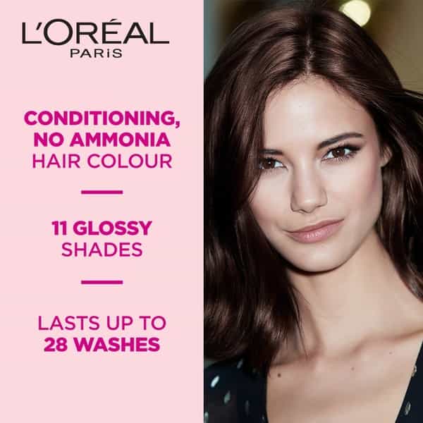 L'oreal Paris Casting Creme Gloss + 316 Burgundy (87.5G+72Ml) Hair Color Box Of 159.5 Gm