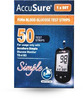 Accusure Simple Blood Glucose | 50 Test Strips