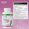 Inlife Milk Thistle Extract 800Mg | 80% Silymarin Liver Support Supplement - 120 Vegetarian Capsules