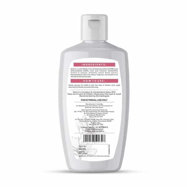 Sheneed 24Hr Odor Control Feminine Intimate Wash- Blocks Odour For 24 Hours - 100 Ml