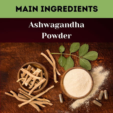 Herbal Hills Ashwagandha Powder - 1 Kg Powder - Pack Of 5 - Ashwagandha Root Powder