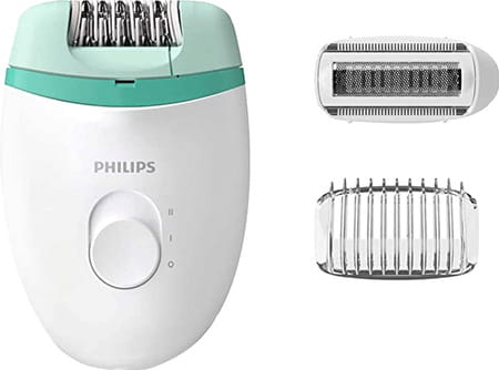 Philips Bre245/00 Corded Compact Epilator (2in1 Shaver&Epilator) For Gentle Hair Removal