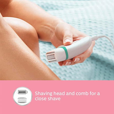 Philips Bre245/00 Corded Compact Epilator (2in1 Shaver&Epilator) For Gentle Hair Removal