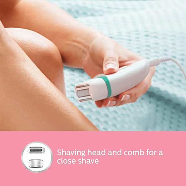 Philips Bre245/00 Corded Compact Epilator (2In1 Shaver&Epilator) For Gentle Hair Removal