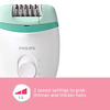 Philips Bre245/00 Corded Compact Epilator (2In1 Shaver&Epilator) For Gentle Hair Removal