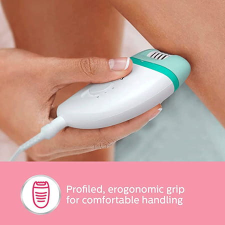 Philips Bre245/00 Corded Compact Epilator (2in1 Shaver&Epilator) For Gentle Hair Removal