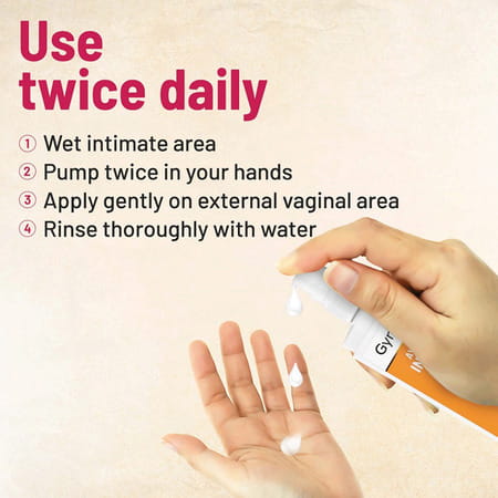 Gynoveda Ayurvedic Intimate Wash For 40+ Women. No More Dryness Itching Odour