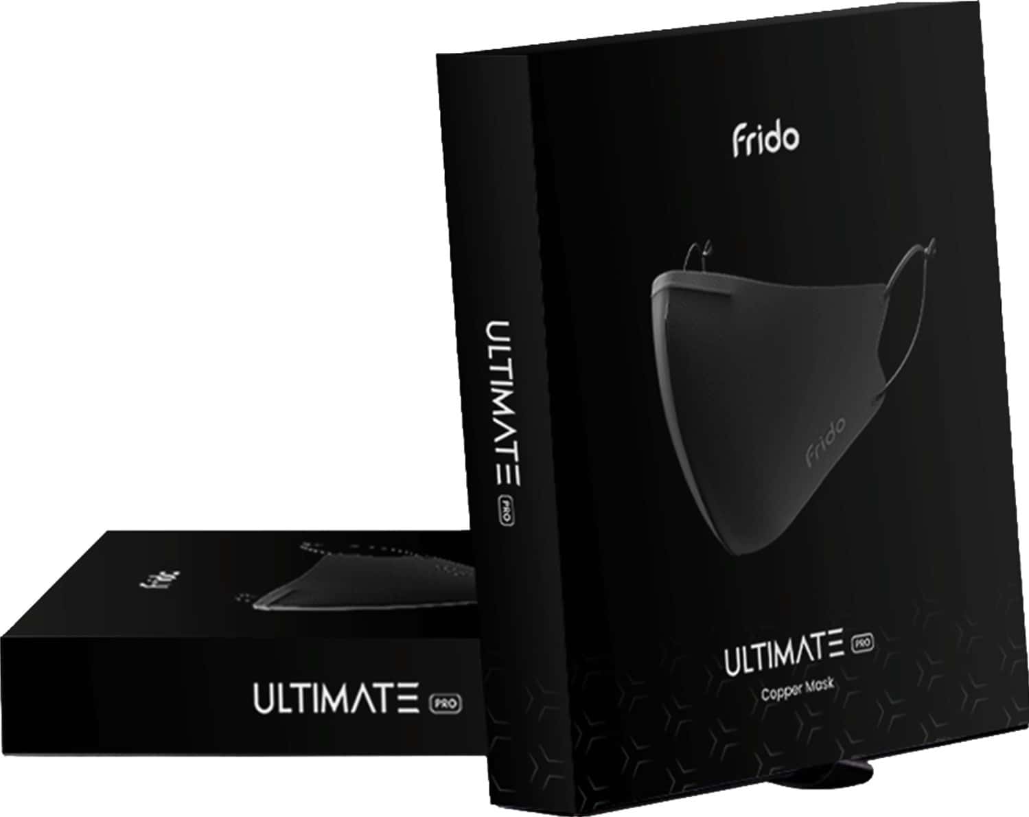 Frido Ultimate Pro Copper Treated Mask|Nose Clip|Ear Loop|Washable|Imported|Large Size Pack Of 1