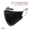 Frido Ultimate Pro Copper Treated Mask|Nose Clip|Ear Loop|Washable|Imported|Large Size Pack Of 1