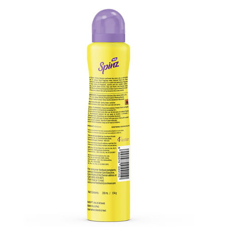 New Spinz Yellow Blossom Perfumed Deo For Women | Long Lasting Freshness | 200ml