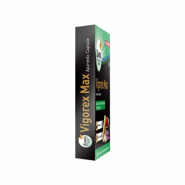 Zandu Vigorex Max  Vitality Capsules  Bottle Of 10