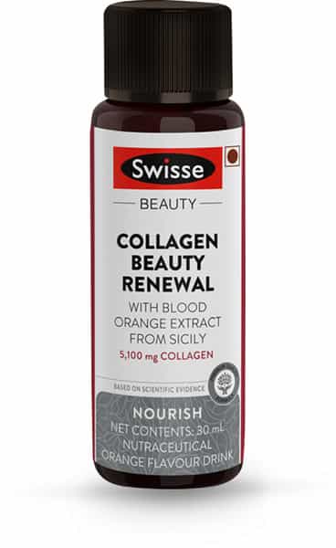 Swisse Collagen Beauty Renewal Supplement With Blood Orange Extract - 7X30ml