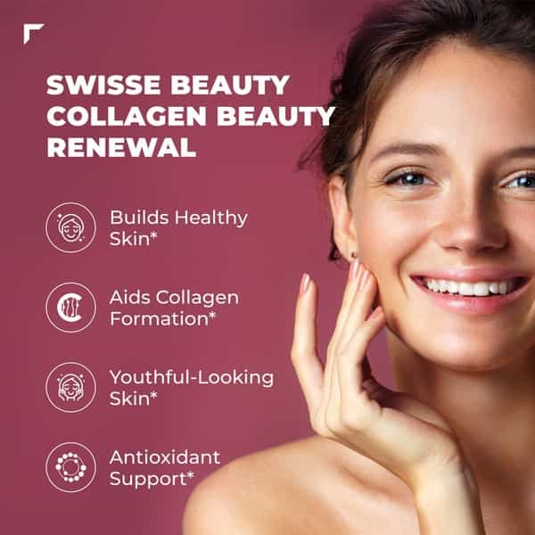 Swisse Collagen Beauty Renewal Supplement With Blood Orange Extract - 7X30ml