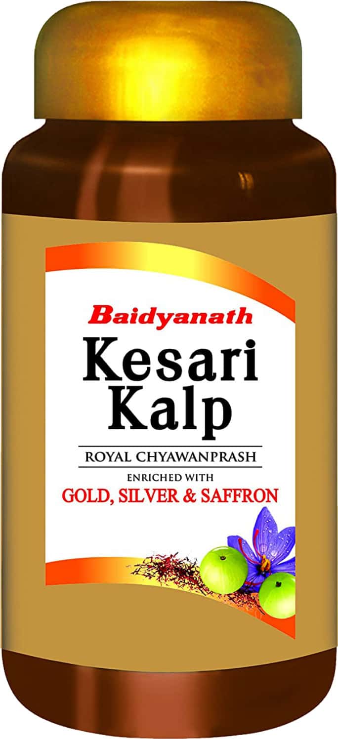 Baidyanath Kesari Shakti Kalp Gold And Saffron Chyawanprash 500 Gm