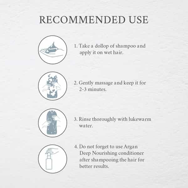 Moroccan Argan Oil Hair Shampoo (300Ml) Pack Of 2