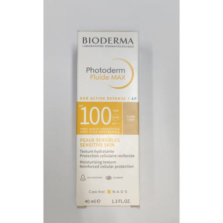 Bioderma Photoderm Fluide Max Spf 100 Claire Light - 40ml