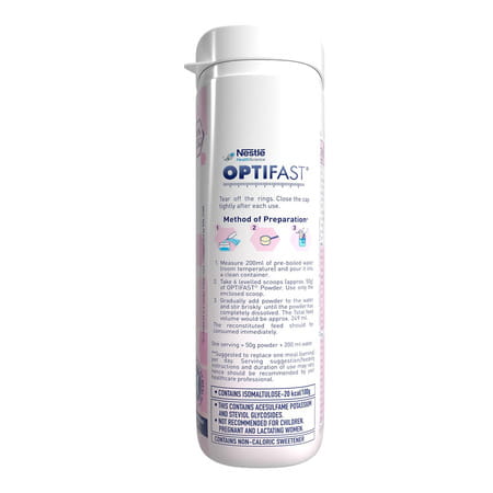 Nestle Optifast Supports Weight Management Strawberry Shake Jar 400 Gm