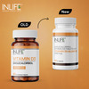 Inlife Vitamin D3 60000 Iu Cholecalciferol Supplement For Men And Women - 40 Chewable Tablets