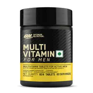 Optimum Nutrition (on) Multivitamin For Men | 26 Vitamins & Minerals|amino Acids|anti-oxidants - 60n