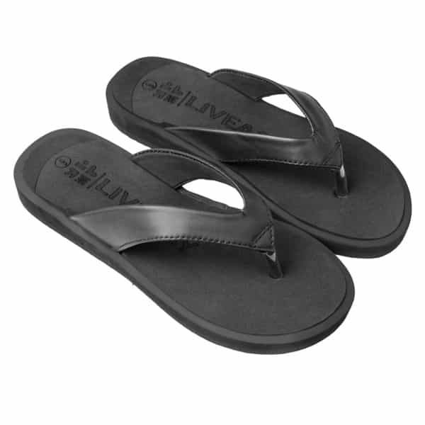 Liveasy Essentials Women's Diabetic & Orthopedic Slippers - Black - Size Uk 6 / Us 9