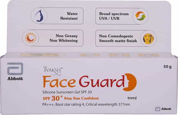 Tvaksh Faceguard Sunscreen Spf-30 50 Gm