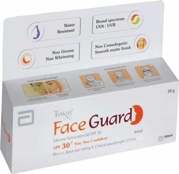 Tvaksh Faceguard Sunscreen Spf-30 50 Gm