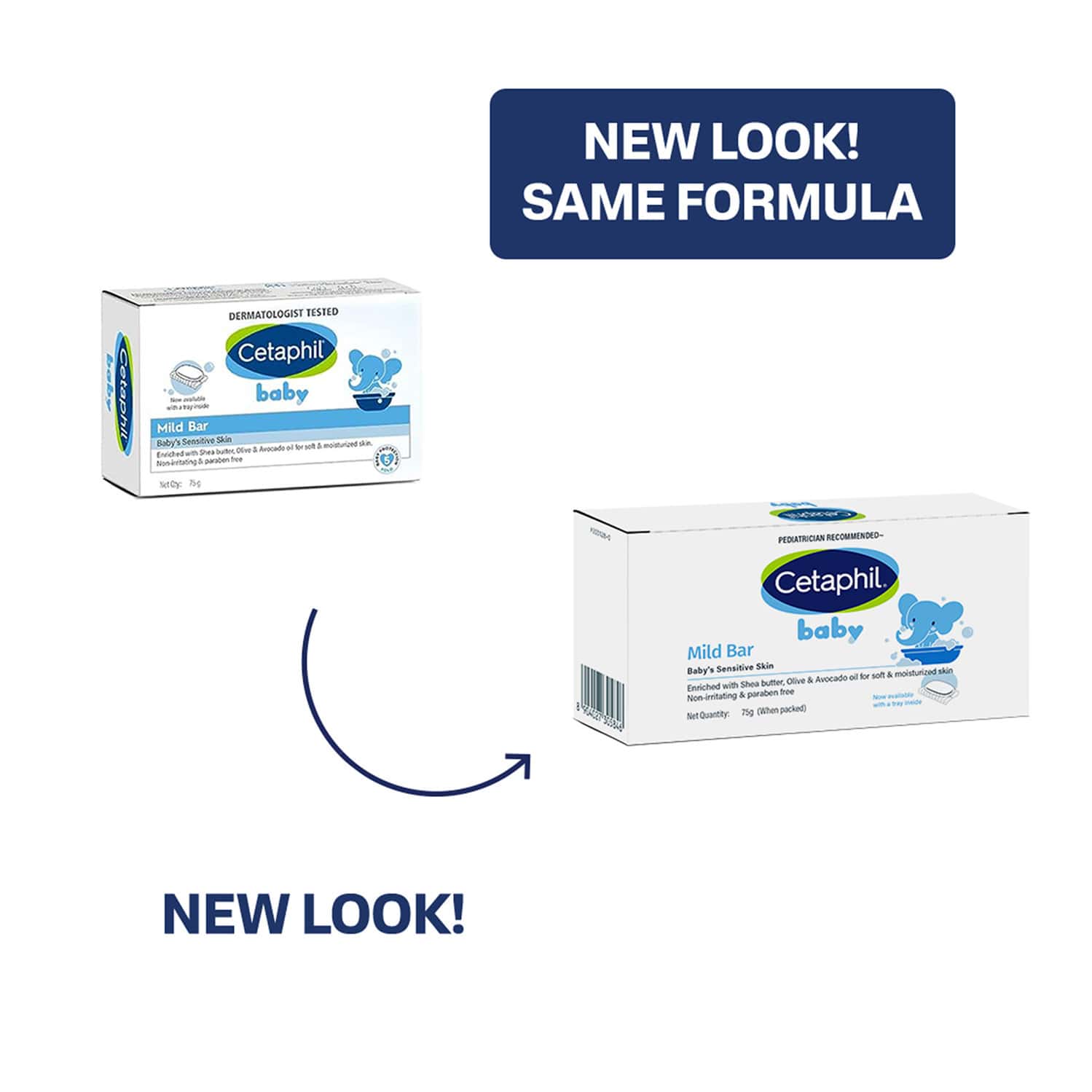 Cetaphil Baby Mild Bar 75gm