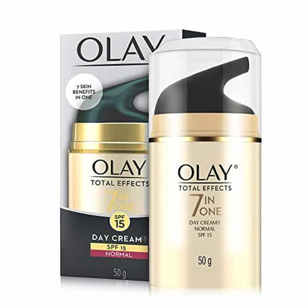 Olay Total Effects Day Cream With Vitamin B5, Niacinamide, Spf 15 Fights With Uv Protection, 50 Gm