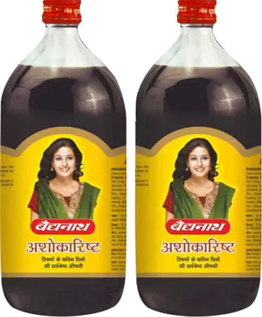 Baidyanath Ashokarishta | Bottle | 450 Ml | Pack Of 2