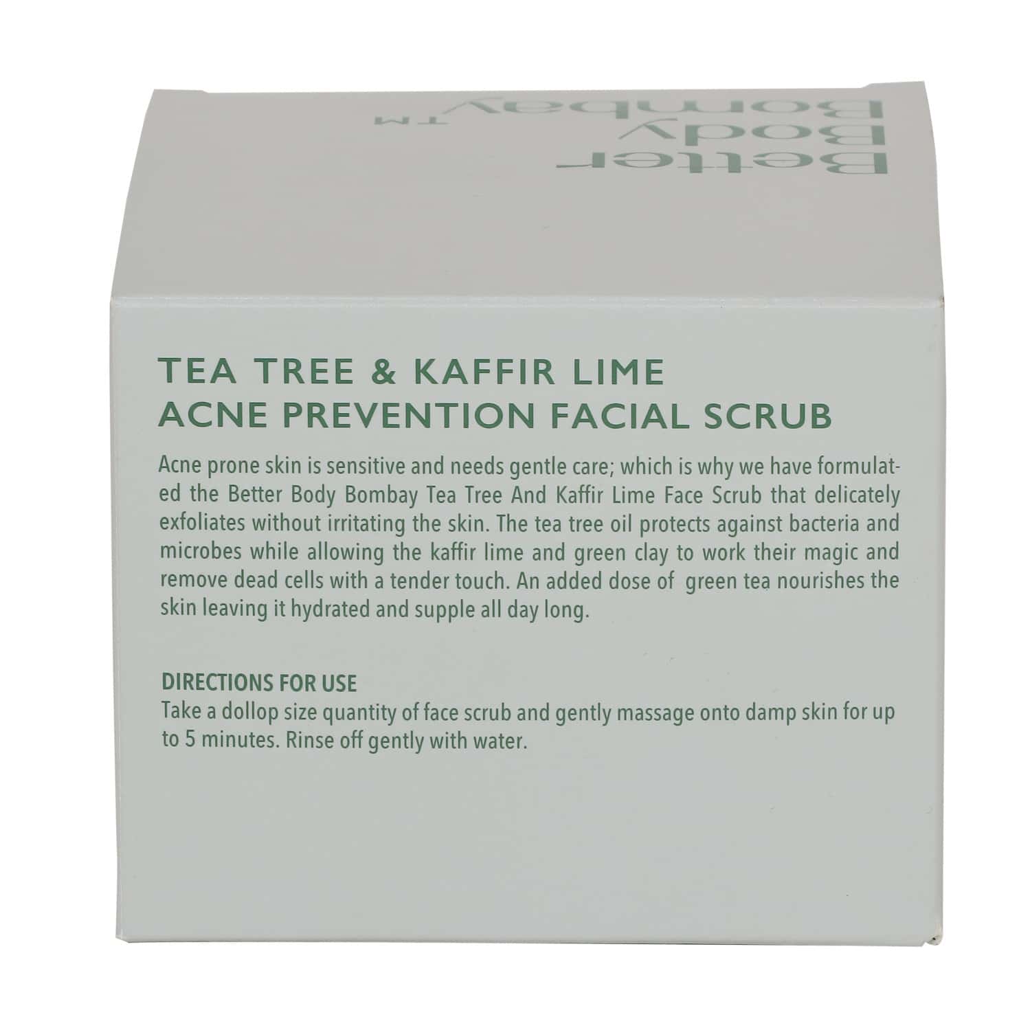 Buy BBB BETTER BODY BOMBAY TEA TREE & KAFFIR LIME ACNE PREVENTION