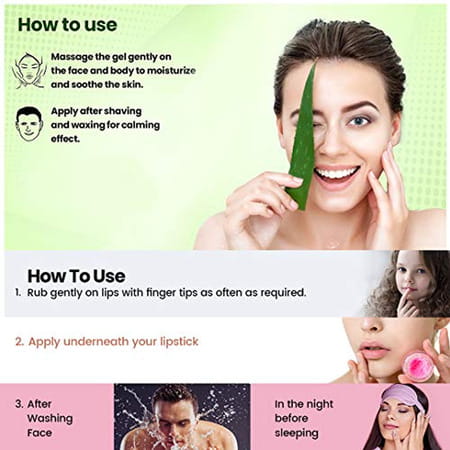 Tnw-The Natural Wash Unisex Combo Of Beetroot Lip Balm & Aloe Vera Gold Gel