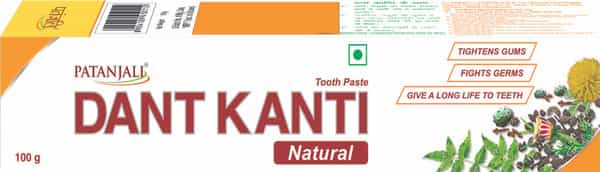 Patanjali Divya Dant Kanti Natural Toothpaste 100 G