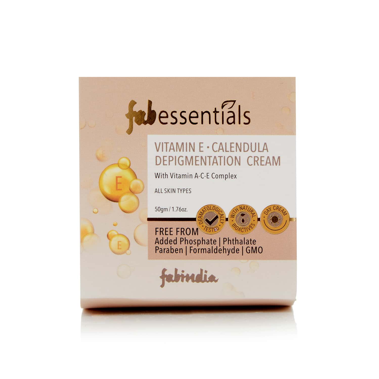 Buy FABESSENTIALS VITAMIN E CALENDULA SKIN HYDRATING FACE CREAM 50GM