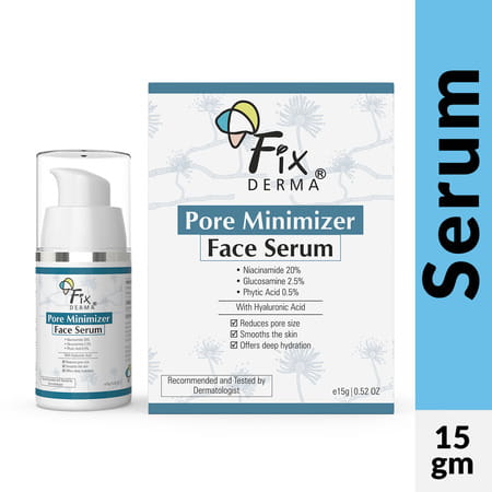Fixderma 20% Niacinamide Serum For Face For Pore Minimizer - 15g