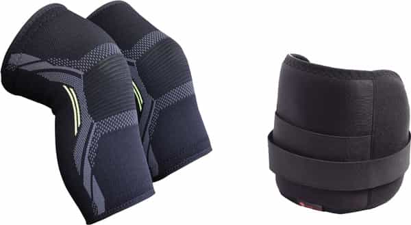 Sandpuppy Super Saver Pack: Kneefit + Coldstrap Combo- Knee Compression Sleeve And Cooling Gel Pack